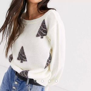 Adorable Christmas Tree Sweater Size Large